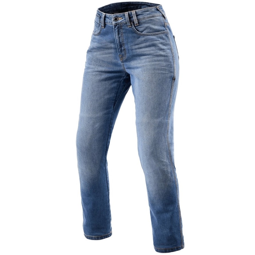 REV'IT Jeans Victoria 2 Ladies SF Classic Blau Used L32,