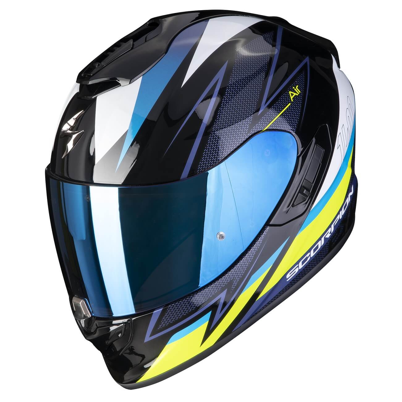 *Scorpion EXO-1400 EVO AIR THELIOS schwarz-blau-neon gelb