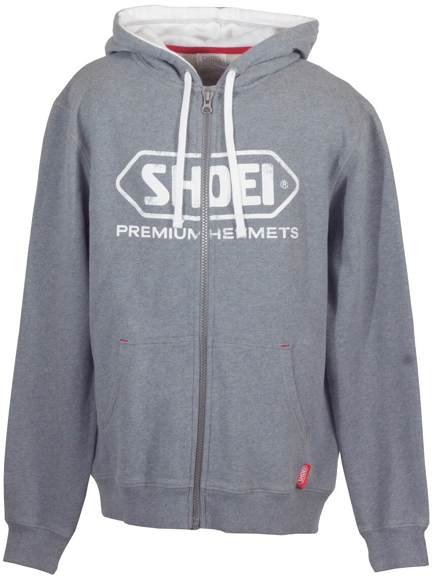 Zip Hoody grey