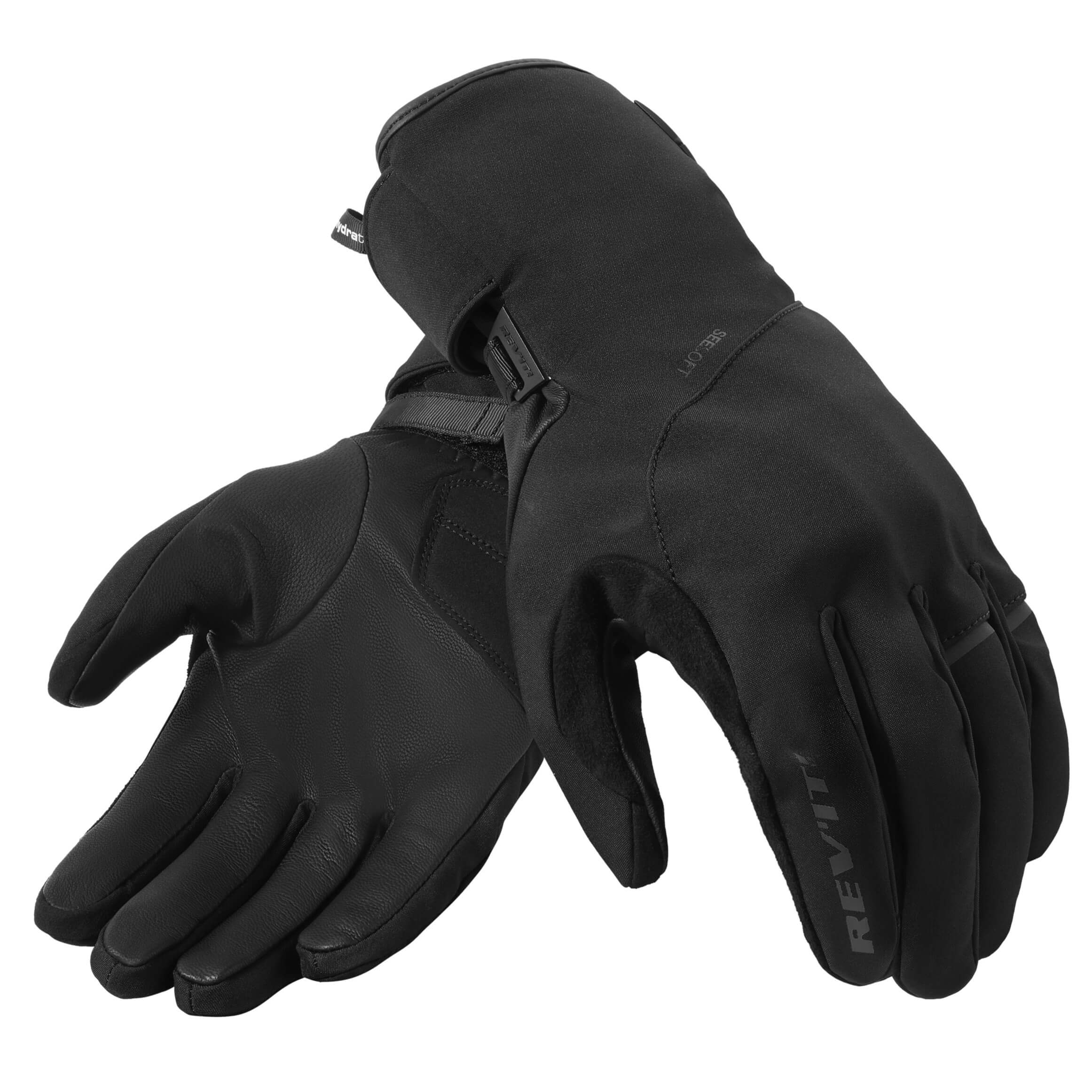 REV'IT! Handschuh Antigo H2O Black,