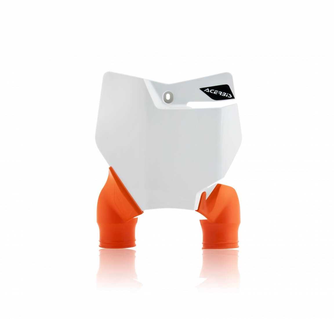 Nummerntarfelplatte AC Raptor weiß/orange