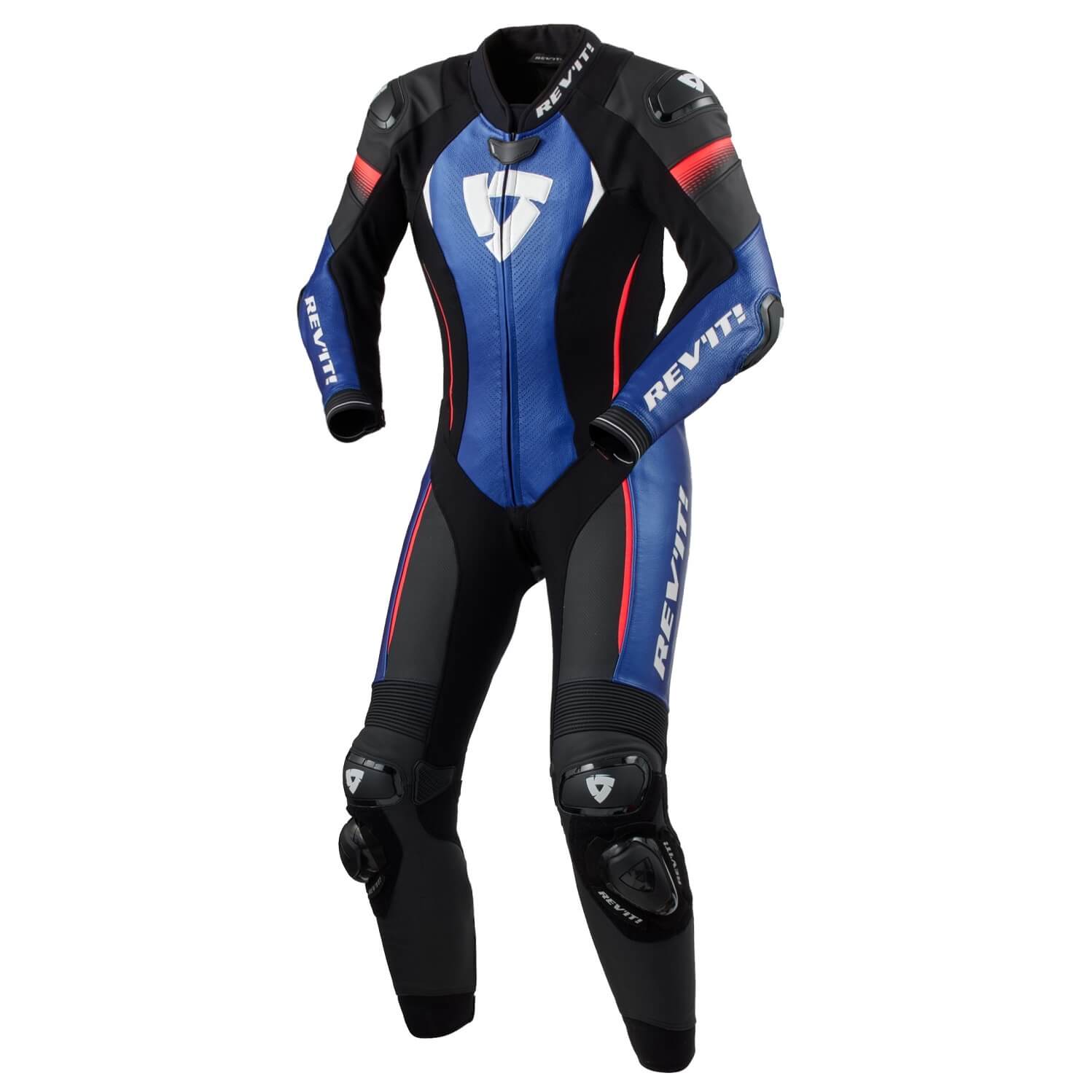 REV'IT! Einteilige Lederkombi Xena 4 Ladies Schwarz-Blau