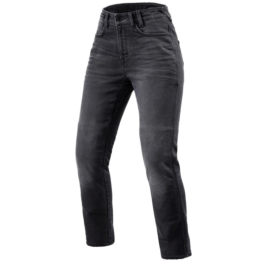 REV'IT Jeans Victoria 2 Ladies SF Mittelgrau Used L32,