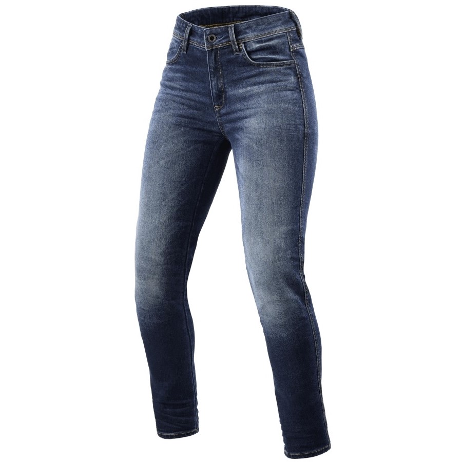REV'IT Jeans Marley Ladies SK Mittelblau Used L32,