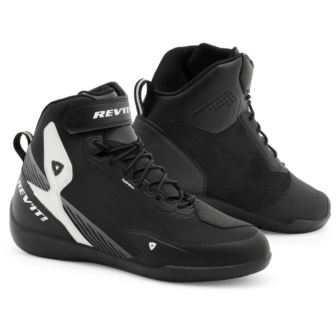 REV'IT Schuhe G-Force 2 H2O Schwarz-Weiß