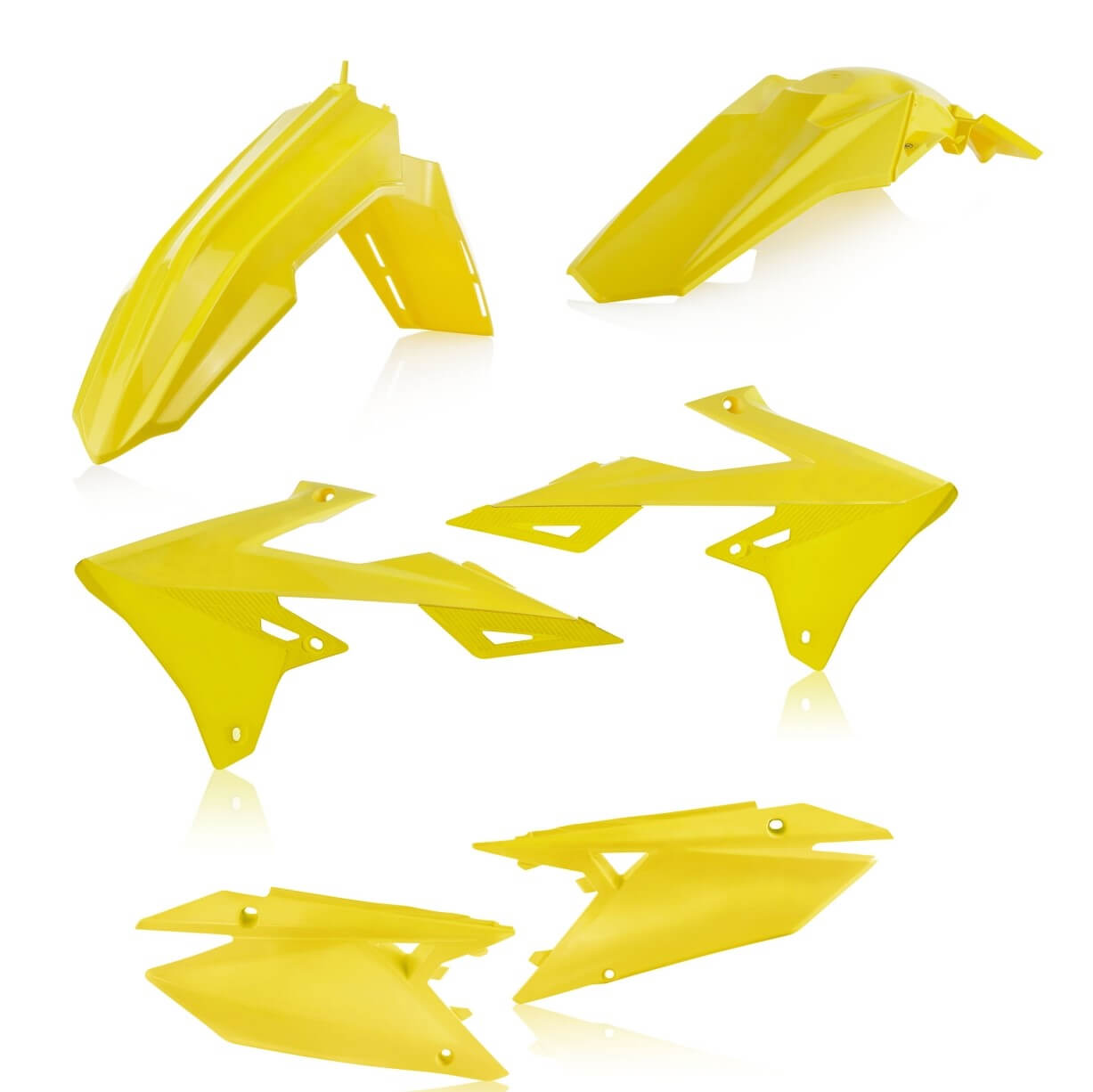 Acerbis Plastic Kit für RMZ 450  18 gelb