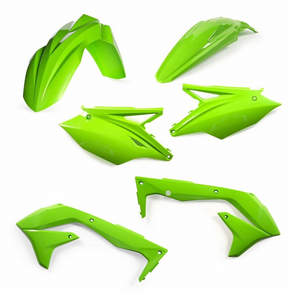Acerbis Plastikkit für Kawasaki KXF450  grün