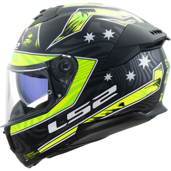 FF808 STREAM II GALDAM BLACK H-VIS YELLOW-168082953